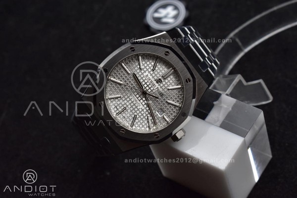 Royal Oak 41mm 15400 SS ZF 1:1 Best Edition White ...