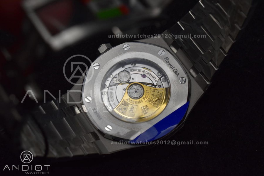 Royal Oak 41mm 15400 SS ZF 1:1 Best Edition White Textured Dial on SS Bracelet A3120