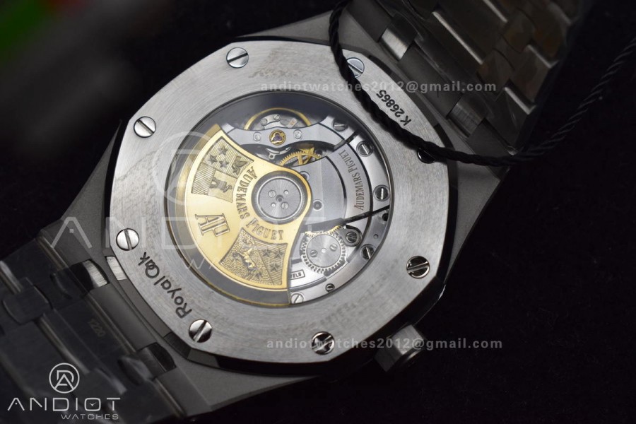 Royal Oak 41mm 15400 SS ZF 1:1 Best Edition White Textured Dial on SS Bracelet A3120