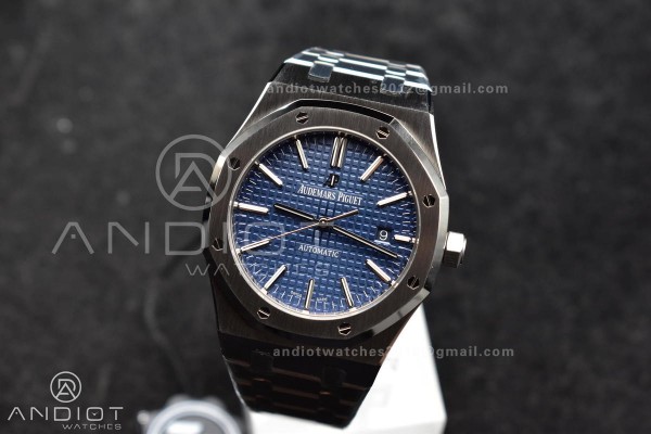 Royal Oak 41mm 15400 SS ZF 1:1 Best Edition Blue T...