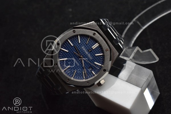 Royal Oak 41mm 15400 SS ZF 1:1 Best Edition Blue T...