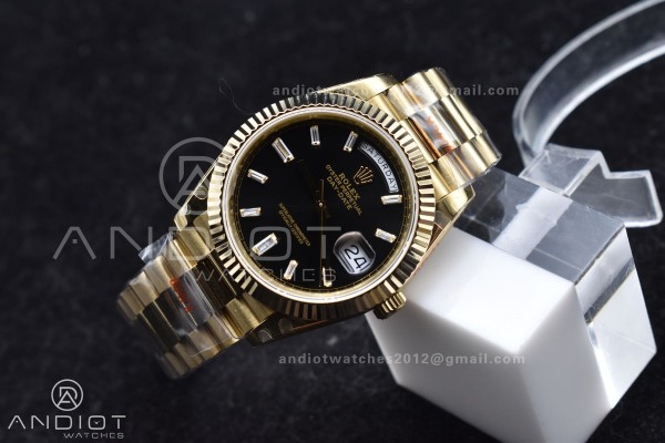 DayDate 40 RG GMF Tungsten Weighted 904L Steel Bla...