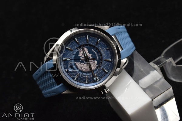 Aqua Terra GMT Worldtimer 43mm VSF 1:1 Best Editio...