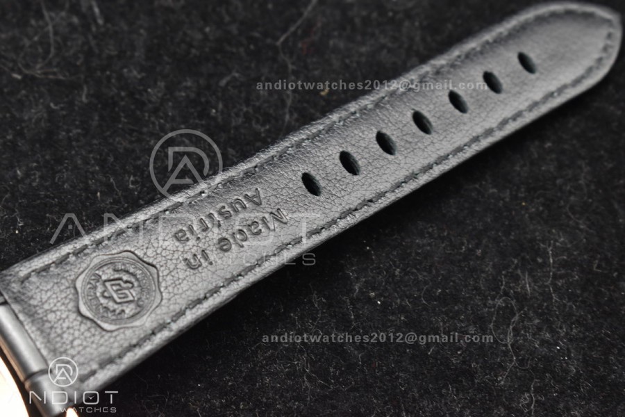 PAM1336 Luminor Due 42mm VSF Best Edition White Dial on Black Leather Strap P900