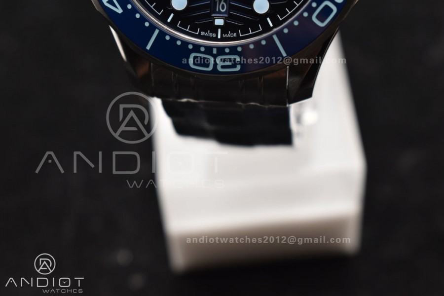 Seamaster 300 VSF 1:1 Best Edition Summer Blue Dial on SS Bracelet A8800