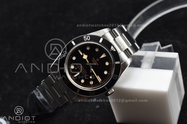 Heritage Black Bay 37mm SS ZF 1:1 Best Edition Bla...