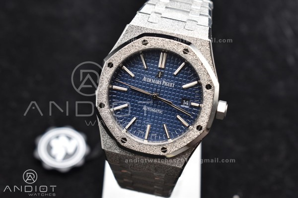 Royal Oak 41mm 15400 SS ZF 1:1 Best Edition Froste...