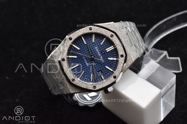 Royal Oak 41mm 15400 SS ZF 1:1 Best Edition Froste...