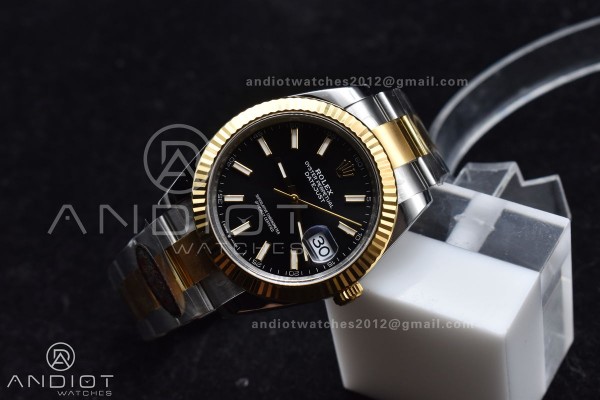 DateJust 41 126333 Clean 1:1 Best Edition 904L Ste...