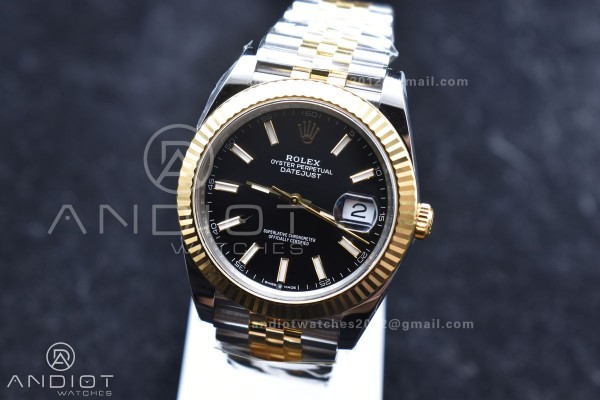 DateJust 41 126333 Clean 1:1 Best Edition 904L Ste...