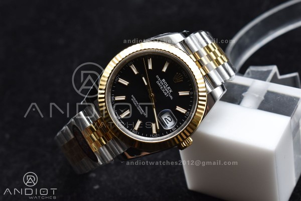 DateJust 41 126333 Clean 1:1 Best Edition 904L Ste...