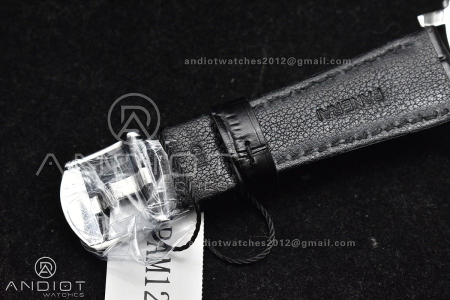 PAM1250 Luminor Due 42mm VSF Best Edition Gray Dial on Black Leather Strap P900