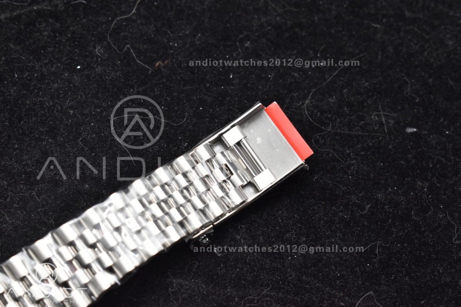 DateJust 36 126234 Clean 1:1 Best Edition 904L Steel Black Stick Dial on Jubilee Bracelet VR3235