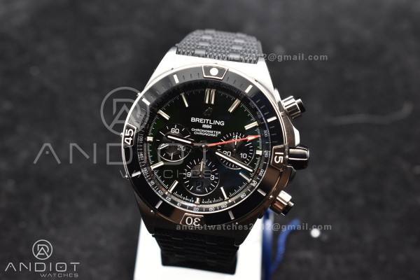 Chronomat B01 44mm SS BLSF 1:1 Best Edition Green ...