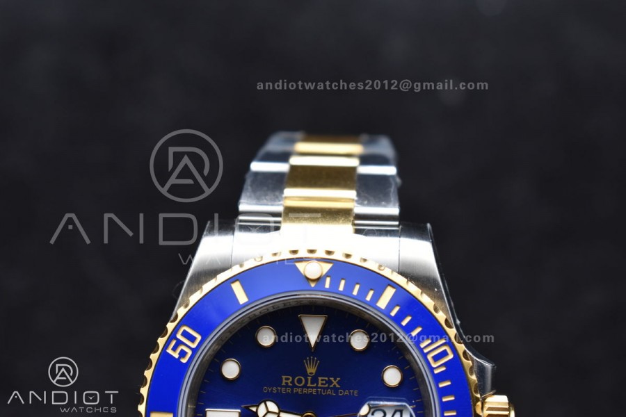 Submariner 116613LB Blue Ceramic 904L Steel/YG VSF 1:1 Best Edition Blue Dial VS3135