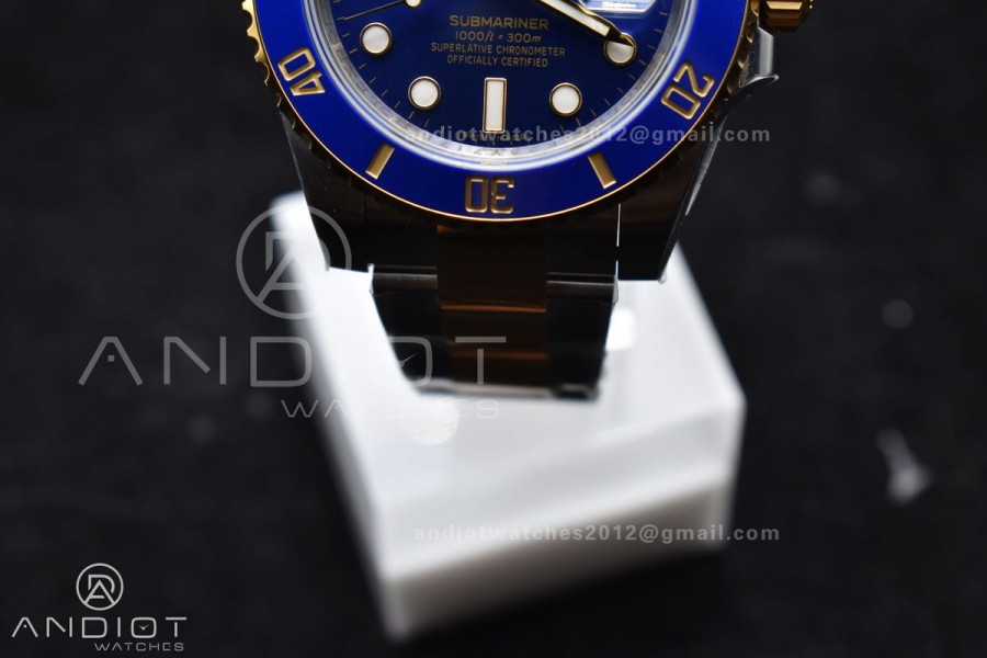 Submariner 116613LB Blue Ceramic 904L Steel/YG VSF 1:1 Best Edition Blue Dial VS3135
