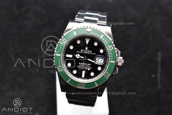 Submariner 41mm 126610 LV Starbucks 904L Steel VSF...