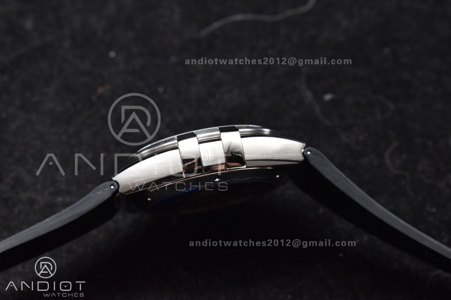 Constellation SS VSF 1:1 Best Edition Gray Dial on Black Gummy Strap A8900 Super Clone