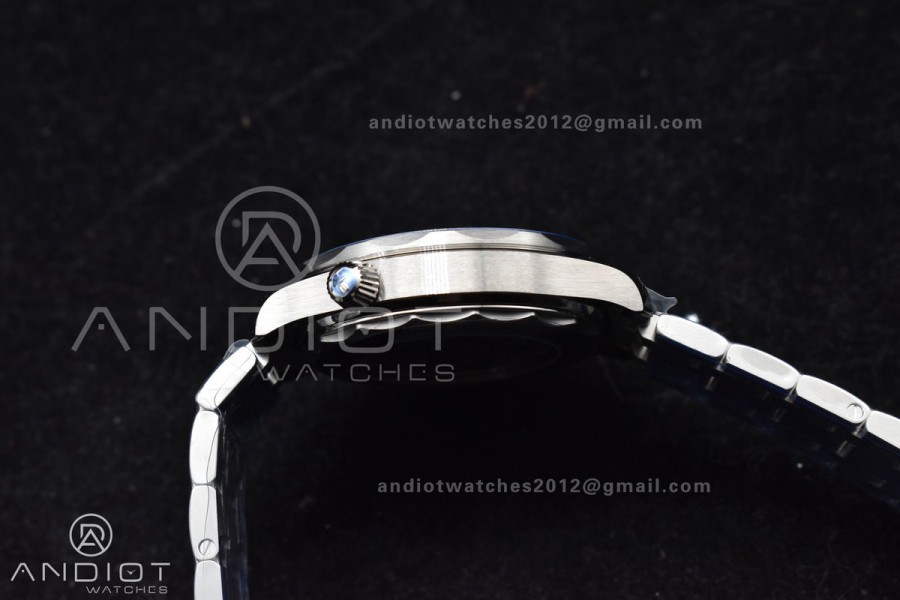 Seamaster Diver 300M SS Blue Ceramic Bezel VSF 1:1 Best Edition White Dial on SS Bracelet A2824