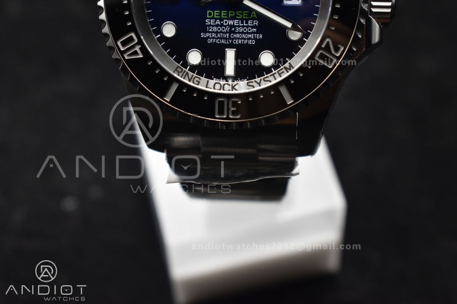 Sea-Dweller Cameron 126660 C+F Best Edition Black/Blue Dial On SS Bracelet VR3235