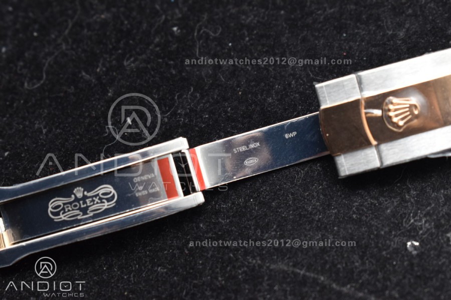 DateJust 36 126231 Clean 1:1 Best Edition 904L Steel Gray DIal Green Roman Marker on SS/RG Jubilee Bracelet VR3235