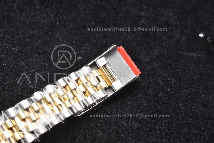DateJust 36 126233 Clean 1:1 Best Edition 904L Steel Black Diamonds Dial on SS/YG Jubilee Bracelet VR3235