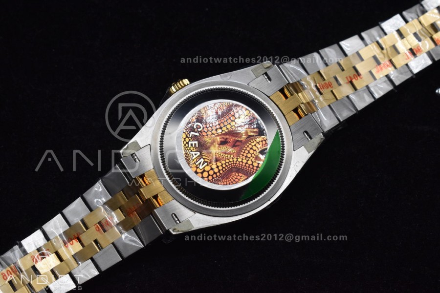 DateJust 36 126233 Clean 1:1 Best Edition 904L Steel Black Diamonds Dial on SS/YG Jubilee Bracelet VR3235