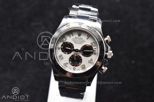 Daytona 116509 Clean 1:1 Best Edition White Dial A...