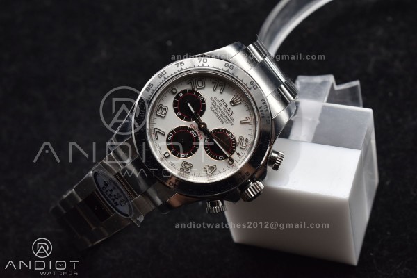 Daytona 116509 Clean 1:1 Best Edition White Dial A...