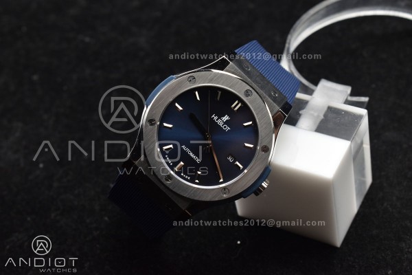 Classic Fusion 42mm SS HBF 1:1 Best Edition Blue D...