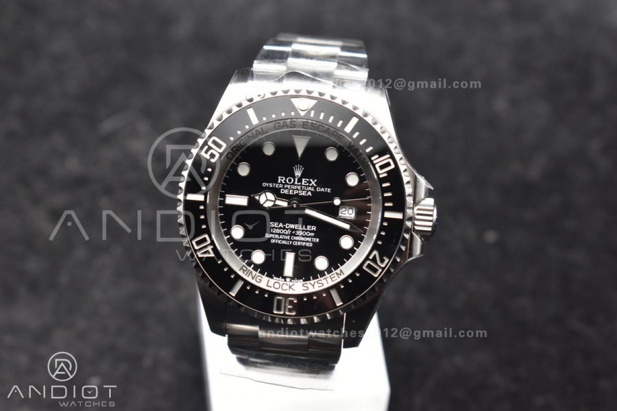 Sea-Dweller 126660 C+F Best Edition Black Dial On SS Bracelet VR3235