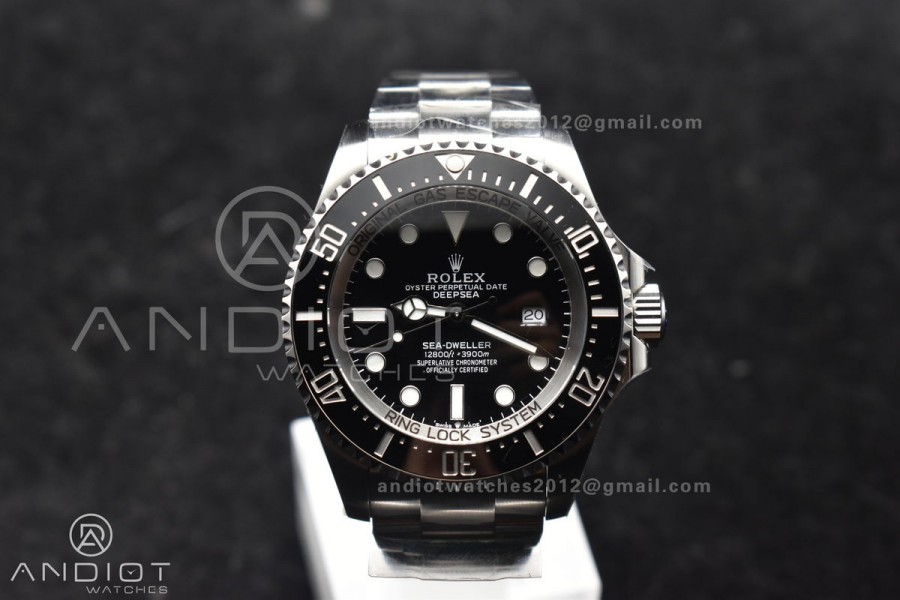 Sea-Dweller 126660 C+F Best Edition Black Dial On SS Bracelet VR3235
