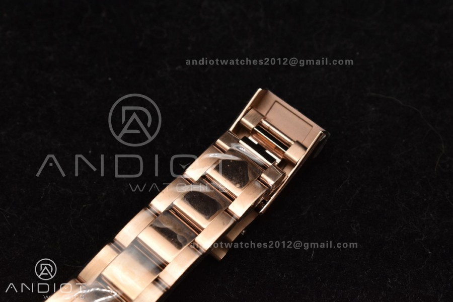 GMT Master II 126715 CHNR 904L SS ARF 1:1 Best Edition on RG Bracelet New SH3285 CHS