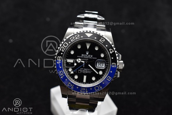 GMT-Master II 126710 BLNR Blue/Black Ceramic Clean...