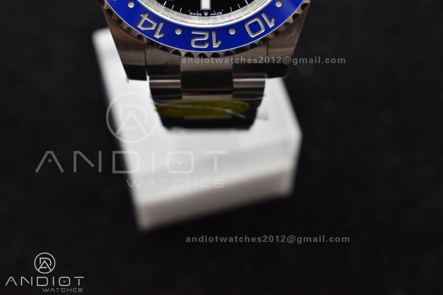 GMT-Master II 126710 BLNR Blue/Black Ceramic Clean Factory Best Edition on Oyster Bracelet DD3285 CHS