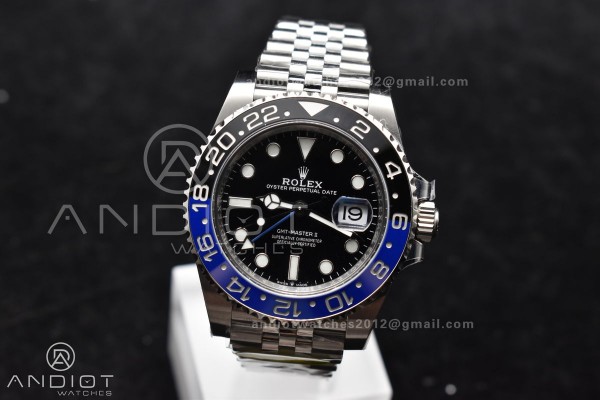 GMT-Master II 126710 BLNR Blue/Black Ceramic Clean...