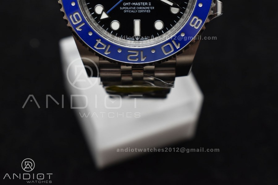 GMT-Master II 126710 BLNR Blue/Black Ceramic Clean Factory Best Edition on Jubilee Bracelet DD3285 CHS