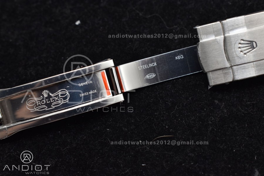 Oyster Perpetual 124300 41mm DIWF 1:1 Best Edition 904L Steel Black Dial A3230