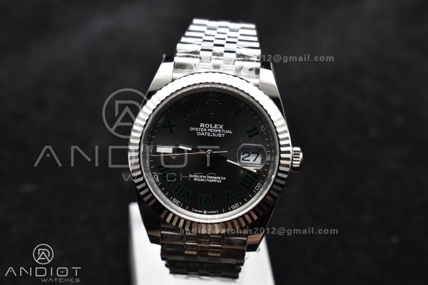 DateJust 41 126330 Wimbledon 904L SS ARF 1:1 Best ...