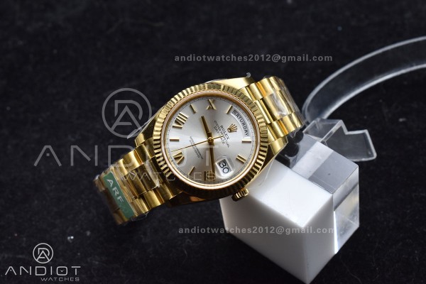 Day Date 40 YG 228238 ARF 1:1 Best Edition Silver ...