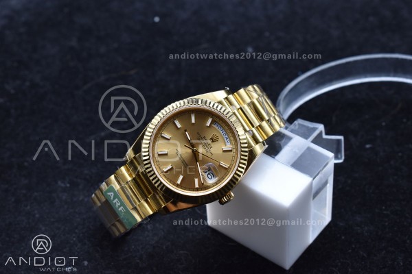 Day Date 40 YG 228238 ARF 1:1 Best Edition Gold St...