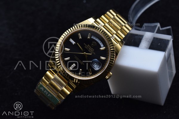 Day Date 40 YG 228238 ARF 1:1 Best Edition Black C...