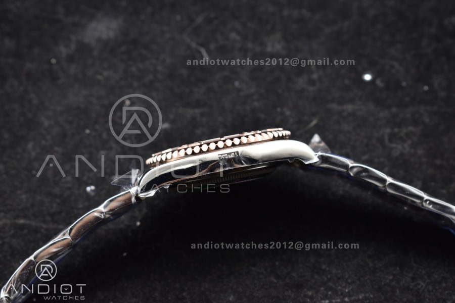 Yacht-Master RG 37mm 268621 CVSF 1:1 Best Edition Black Dial 316L SS Case and Bracelet A2824