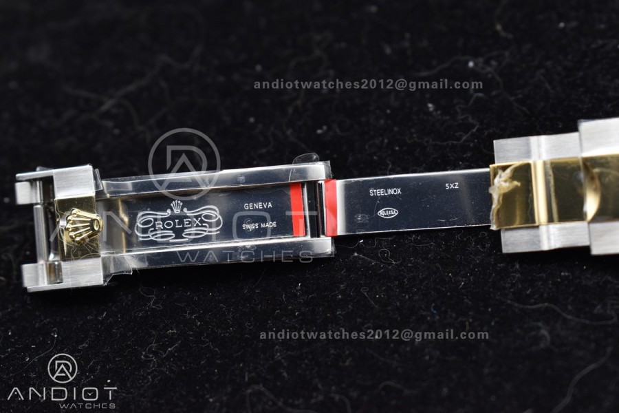 Yacht-Master 116623 YG Plated GMF Best Edition White Dial on SS/YG Bracelet SA3135