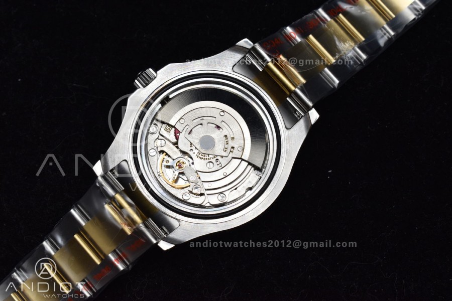 Yacht-Master 116623 YG Plated GMF Best Edition White Dial on SS/YG Bracelet SA3135