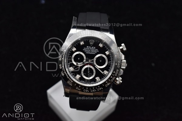 Daytona 116519 BTF 1:1 Best Edition Black Diamonds...