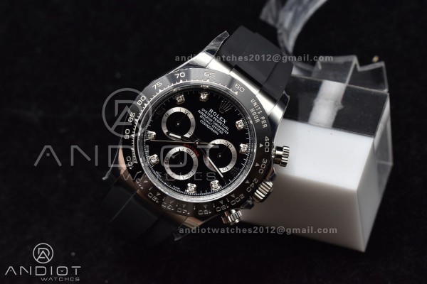Daytona 116519 BTF 1:1 Best Edition Black Diamonds...