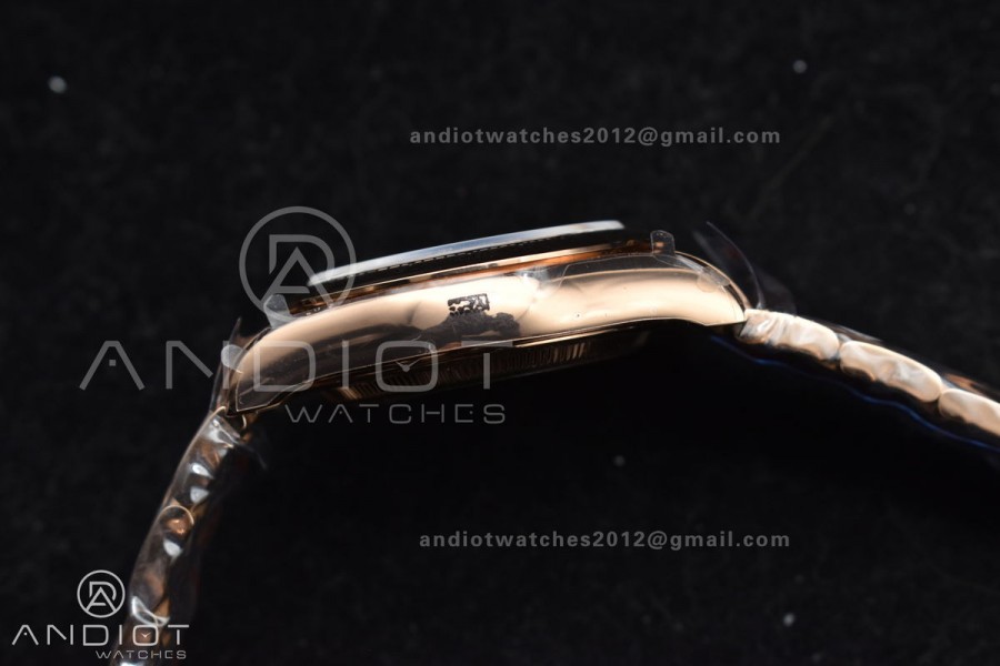 Daytona 116505 QF 1:1 Best Edition Black/RG Dial on RG Bracelet SH4130 V3 (Gain Weight)