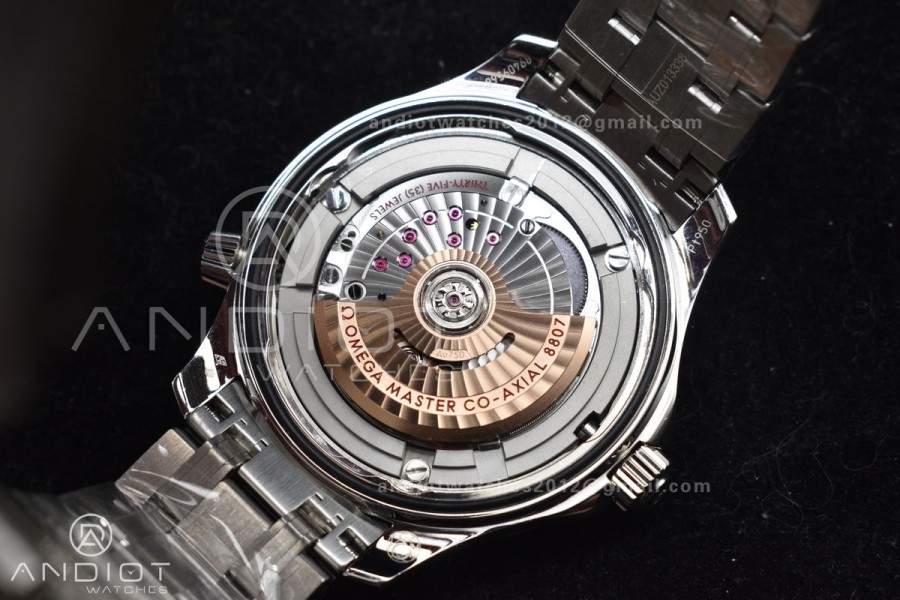 Seamaster 300M 007 Platinum VSF 1:1 Best Edition Gray Dial on SS Bracelet A8807