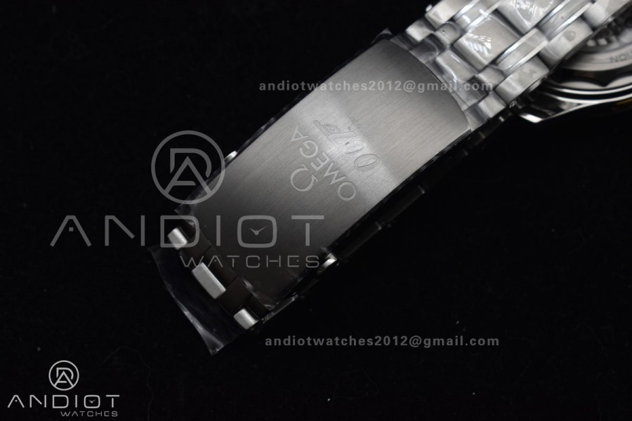 Seamaster Diver 300M VSF 1:1 Best Edition James Bond 007 Black Ceramic Black Dial On SS Bracelet A8800